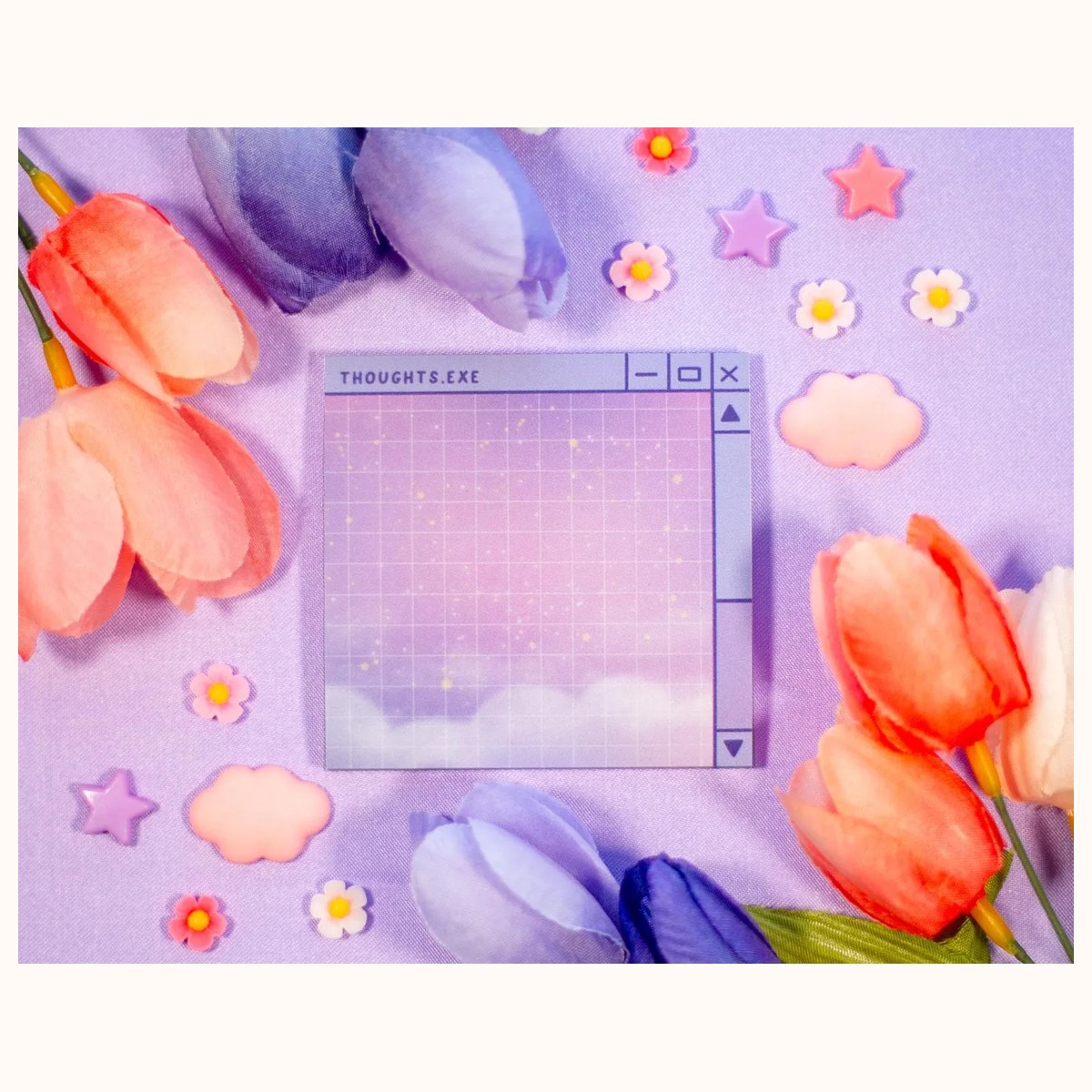 Dreamy Thoughts Cute Aesthetic Sticky Notes by Farouk Book Store