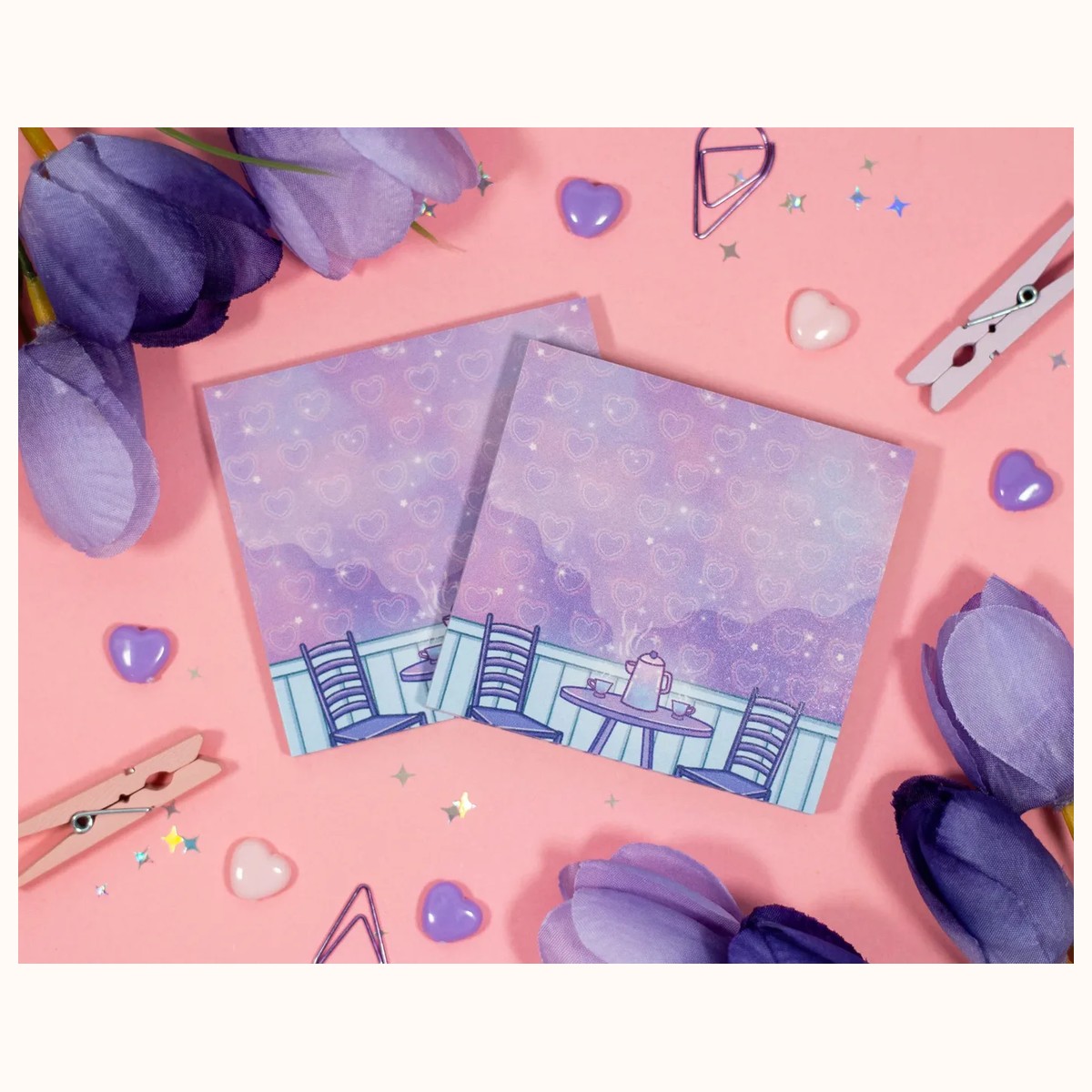 Tea Time Aesthetic Cute Kawaii Sticky Note by Farouk Book Store