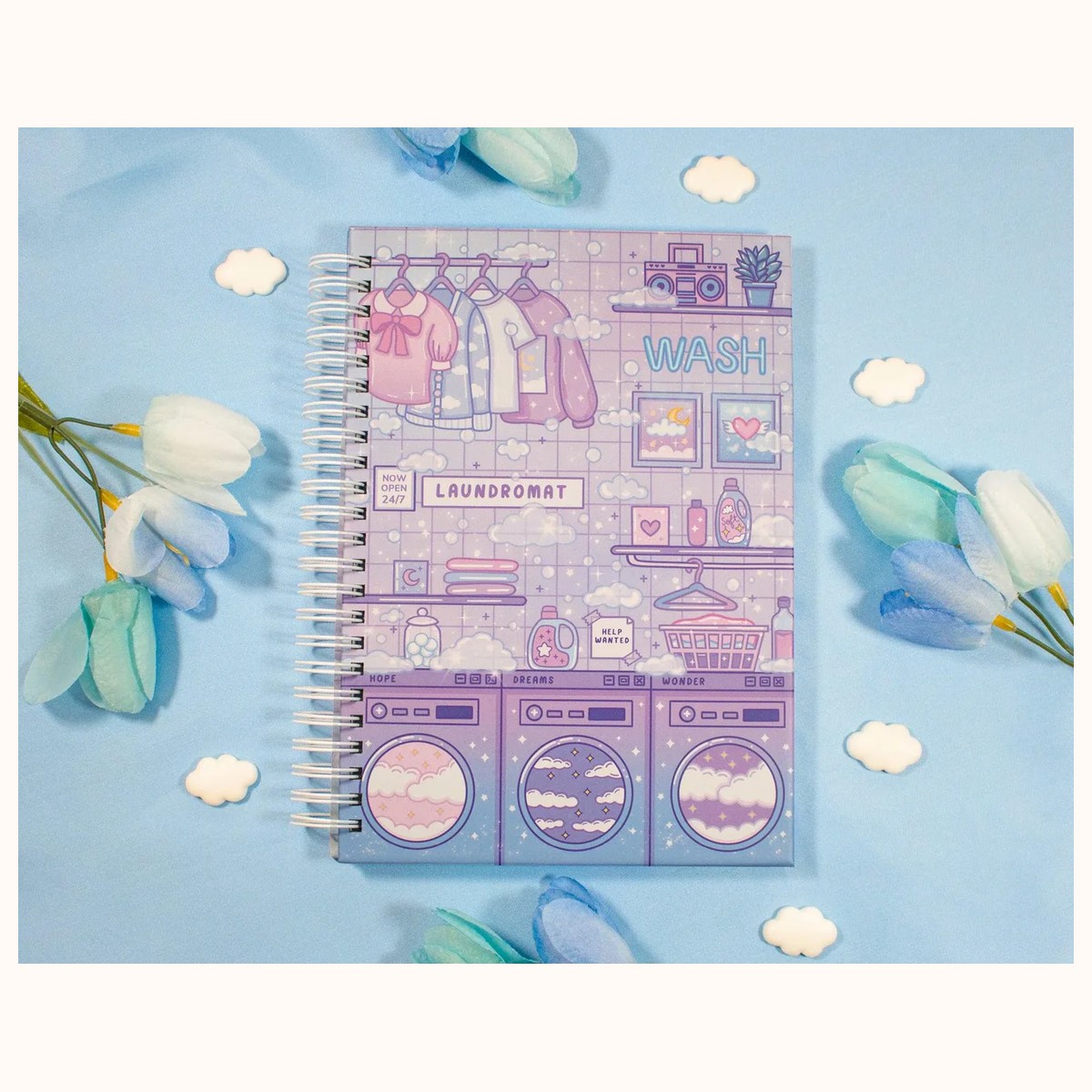 Laundromat Reusable Sticker Book, stickers from Farouk Book Store