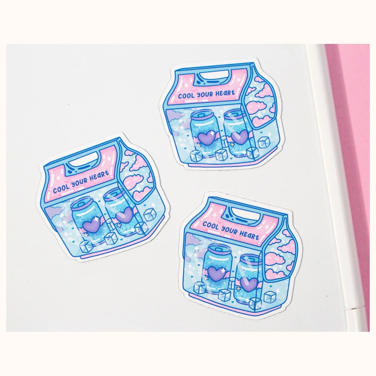 Cooler Cute Kawaii Fridge Board Magnet view 2