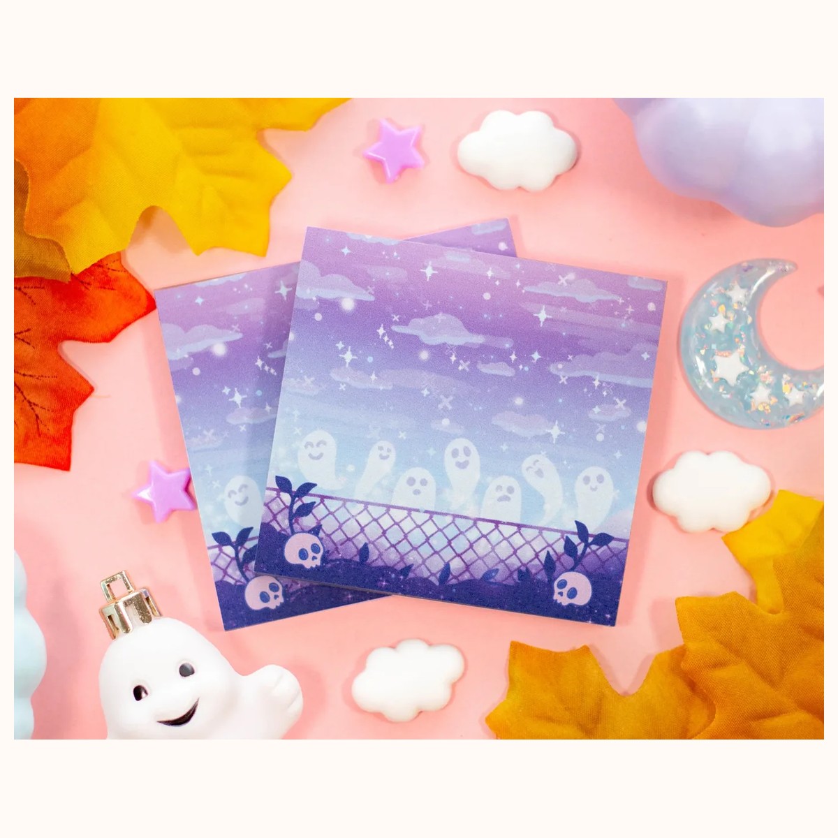 Spirit Town Aesthetic Sticky Note view 4