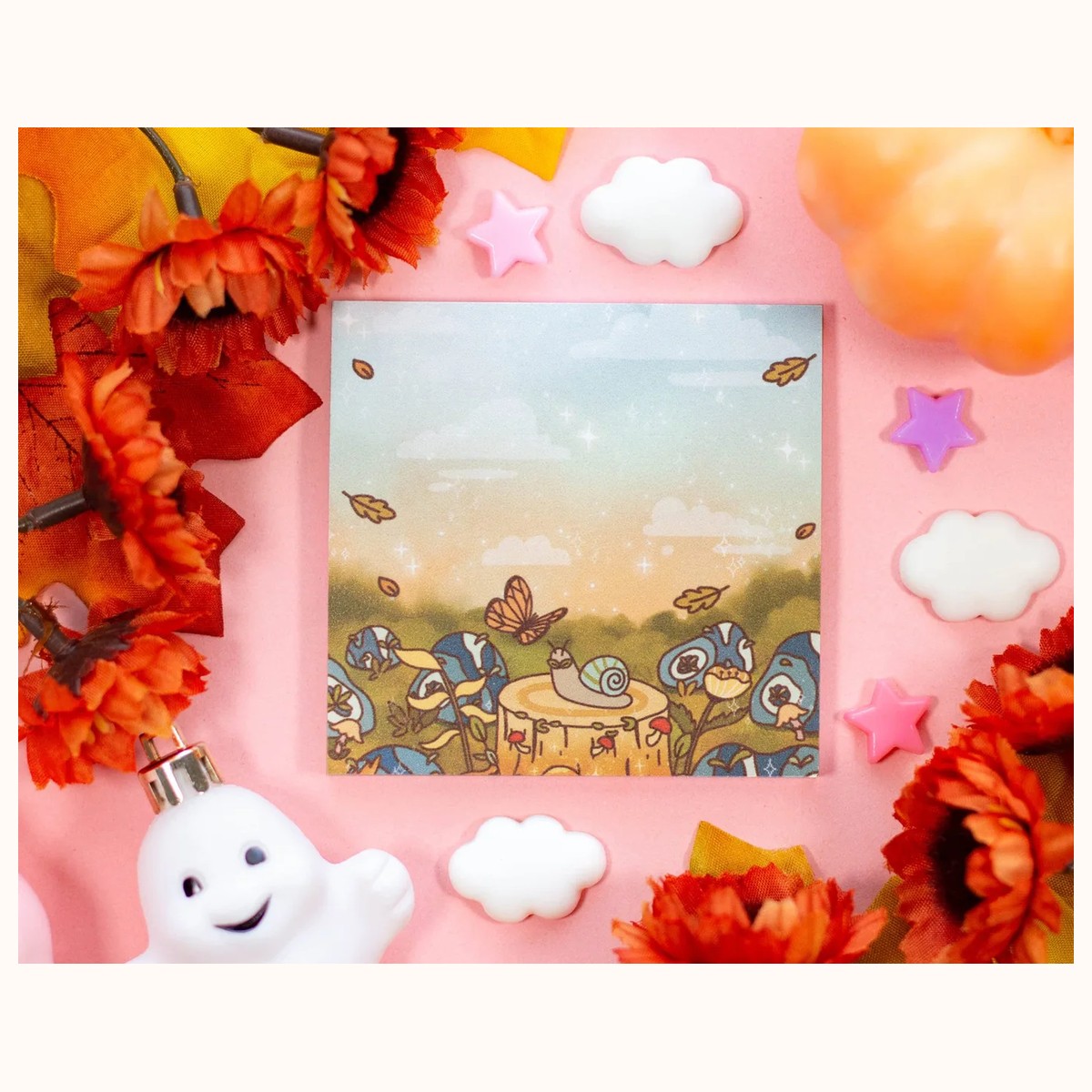 Forest Finds Aesthetic Sticky Note, notepads from Farouk Book Store