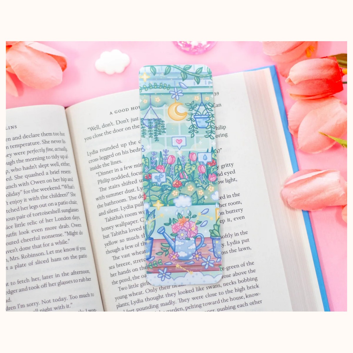 Botanical Bliss Aesthetic Bookmark view 2