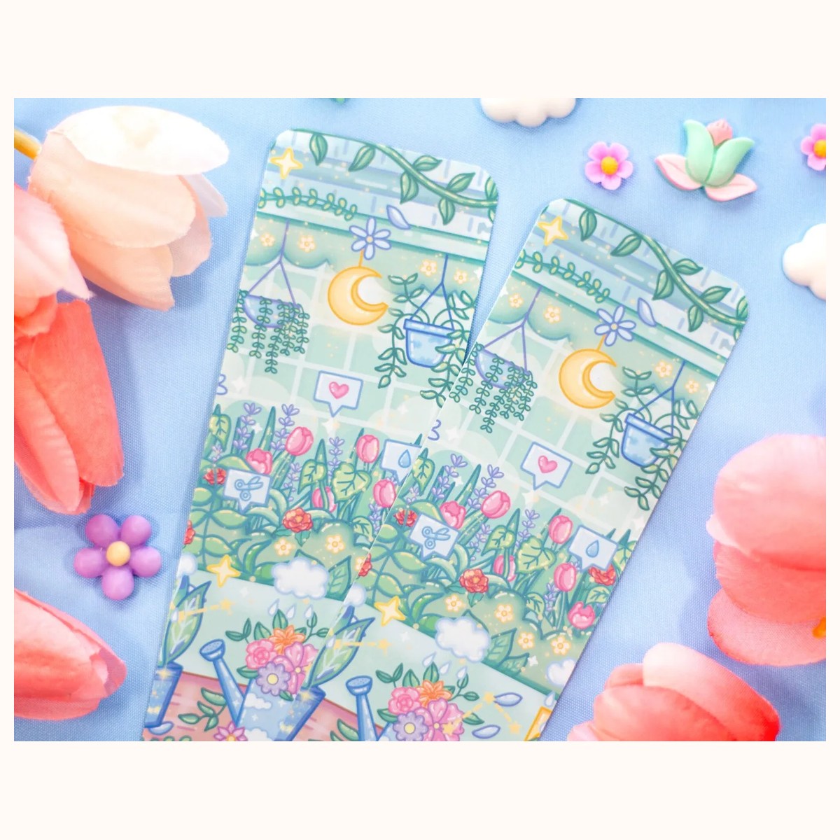Botanical Bliss Aesthetic Bookmark view 3