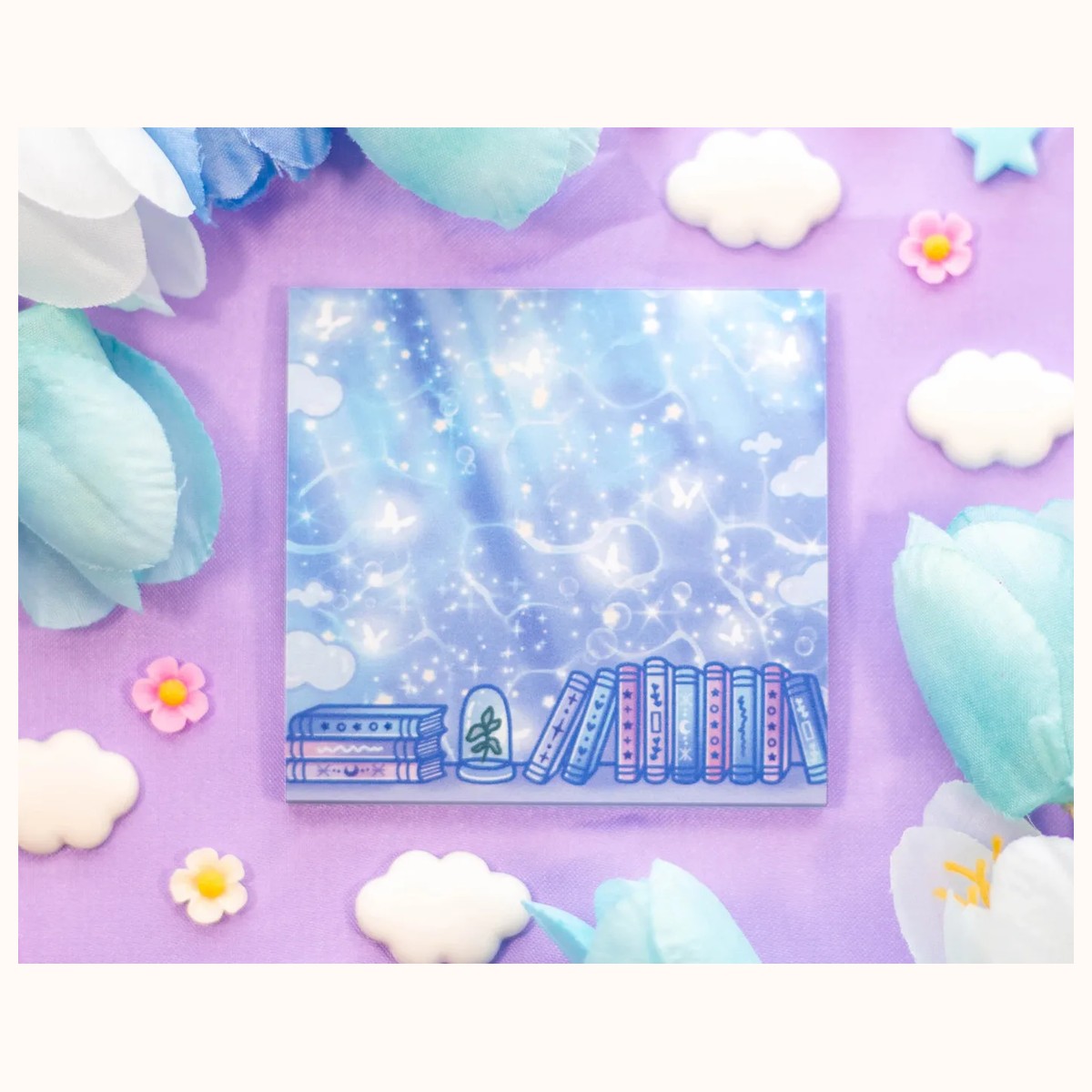 Reading Room Cute Aesthetic Sticky Notes, notepads from Farouk Book Store