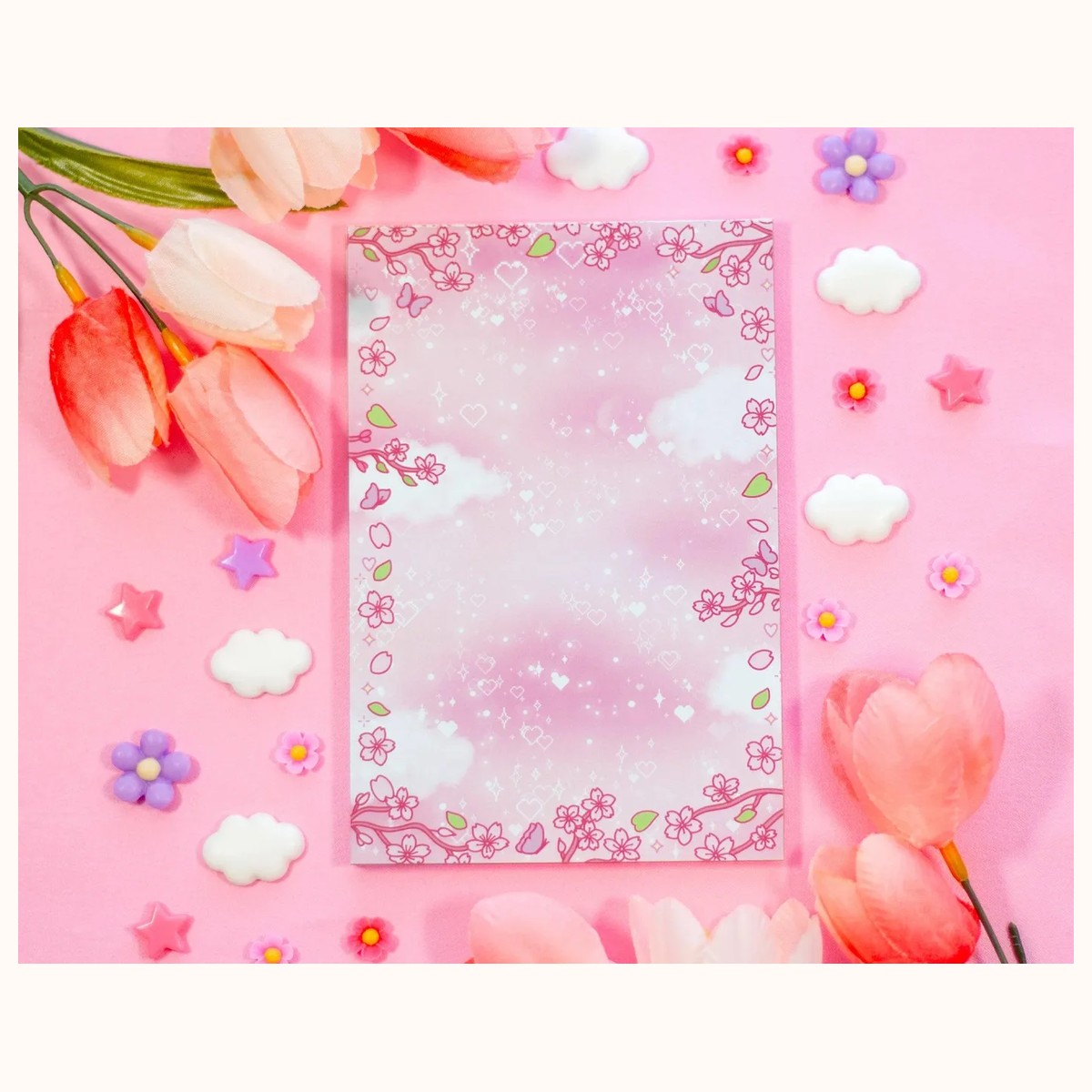 Sakura Notepad, notepads from Farouk Book Store