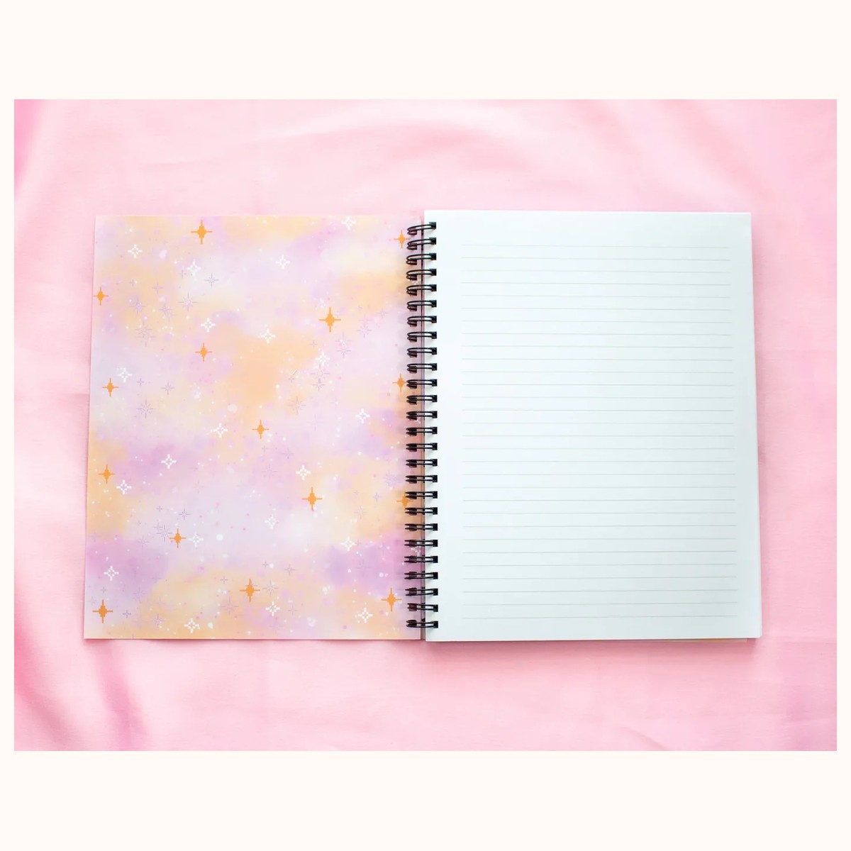 Cafe Quest Spiral Lined Notebook (7x9") view 2