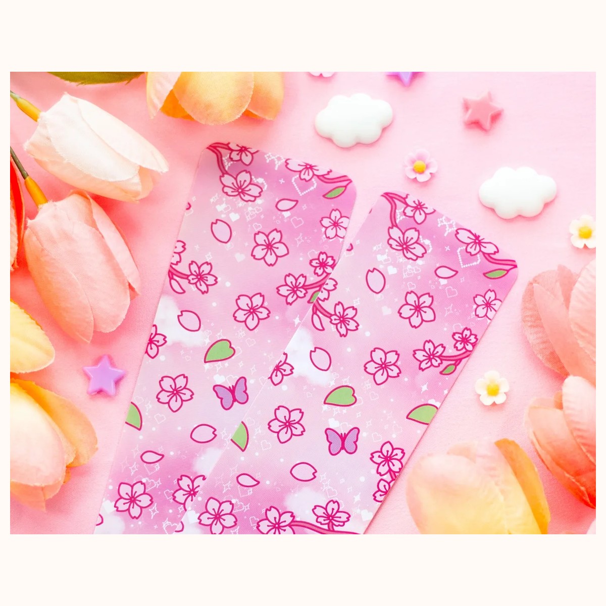 Sakura Aesthetic Bookmark view 4