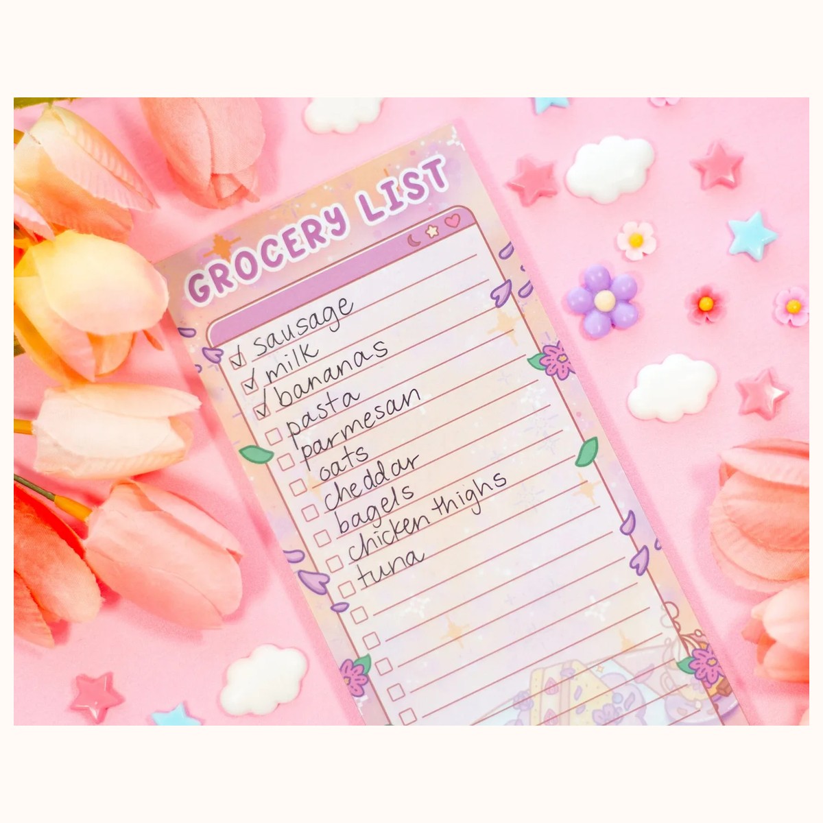 Cafe Quest Grocery List Notepad view 4