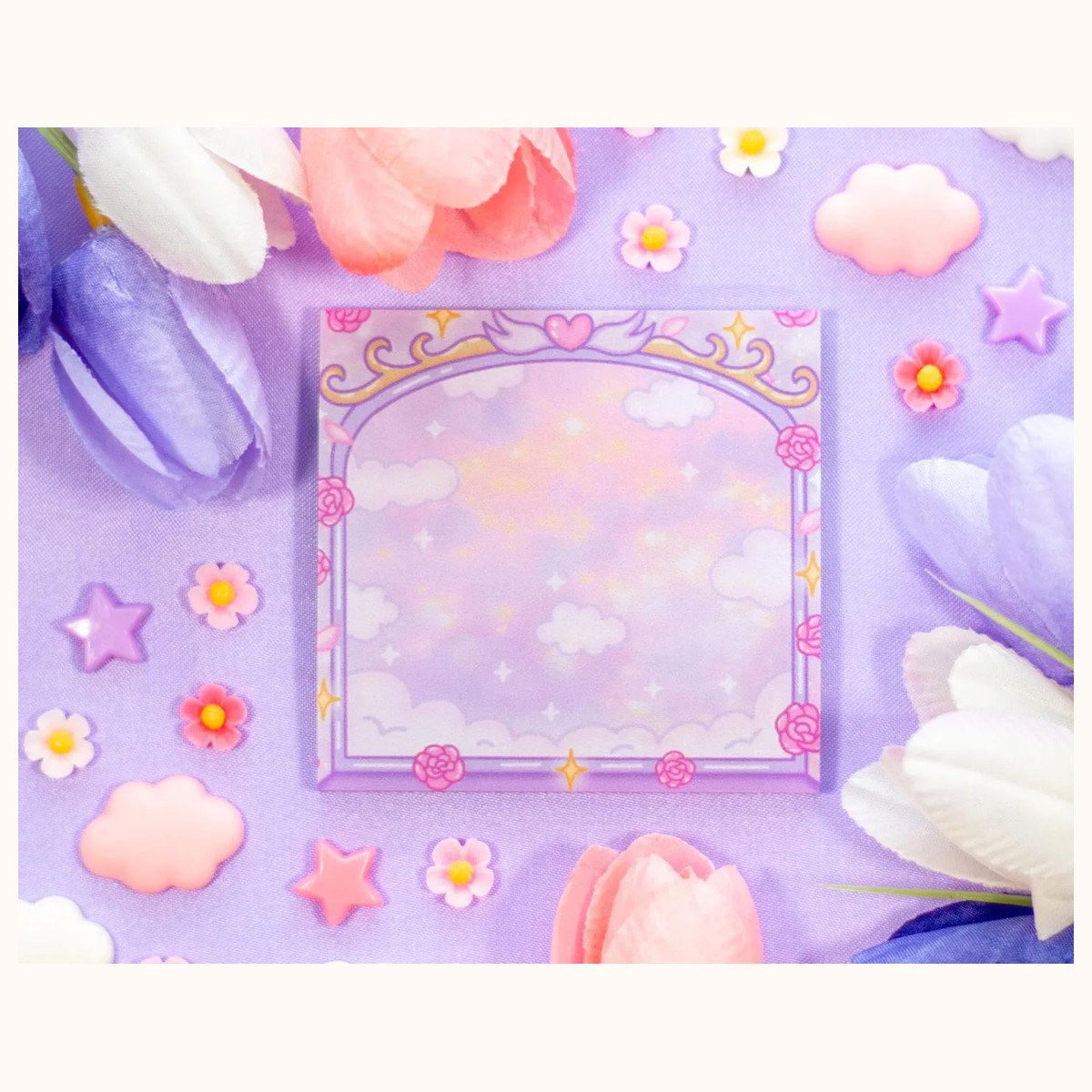 Pastel Academia Sticky Notes | Kawaii Cute Stationery, notepads from Farouk Book Store