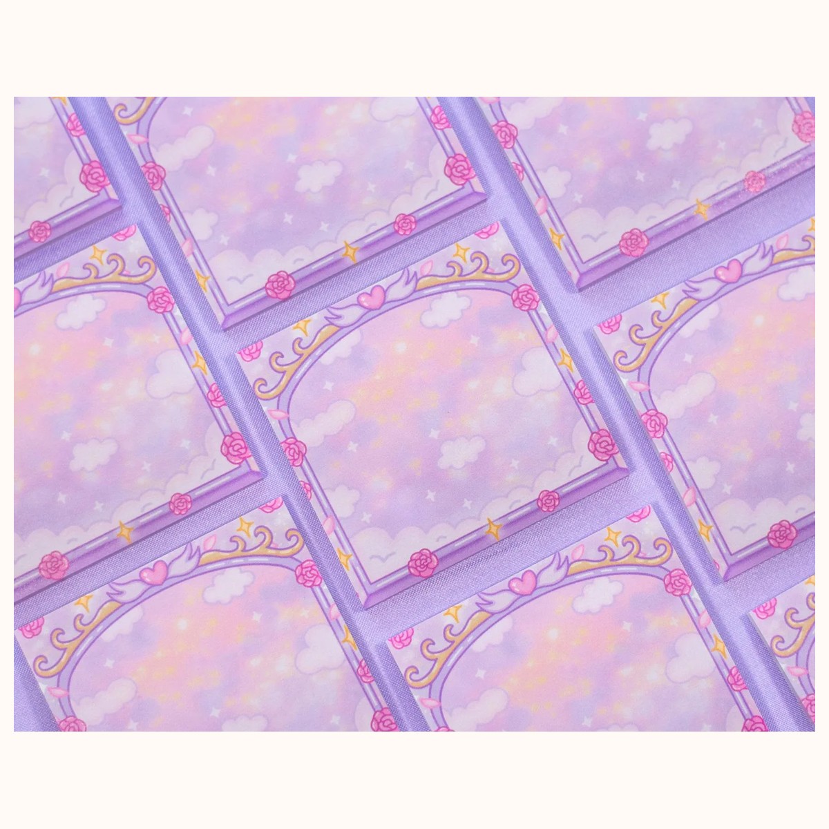 Pastel Academia Sticky Notes | Kawaii Cute Stationery view 4