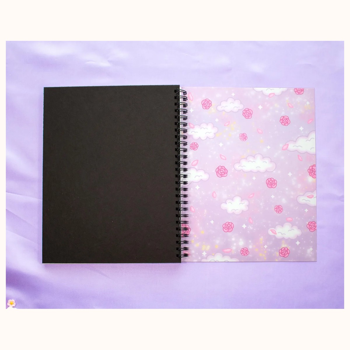 Pastel Academia Spiral Lined Notebook (7x9") view 7