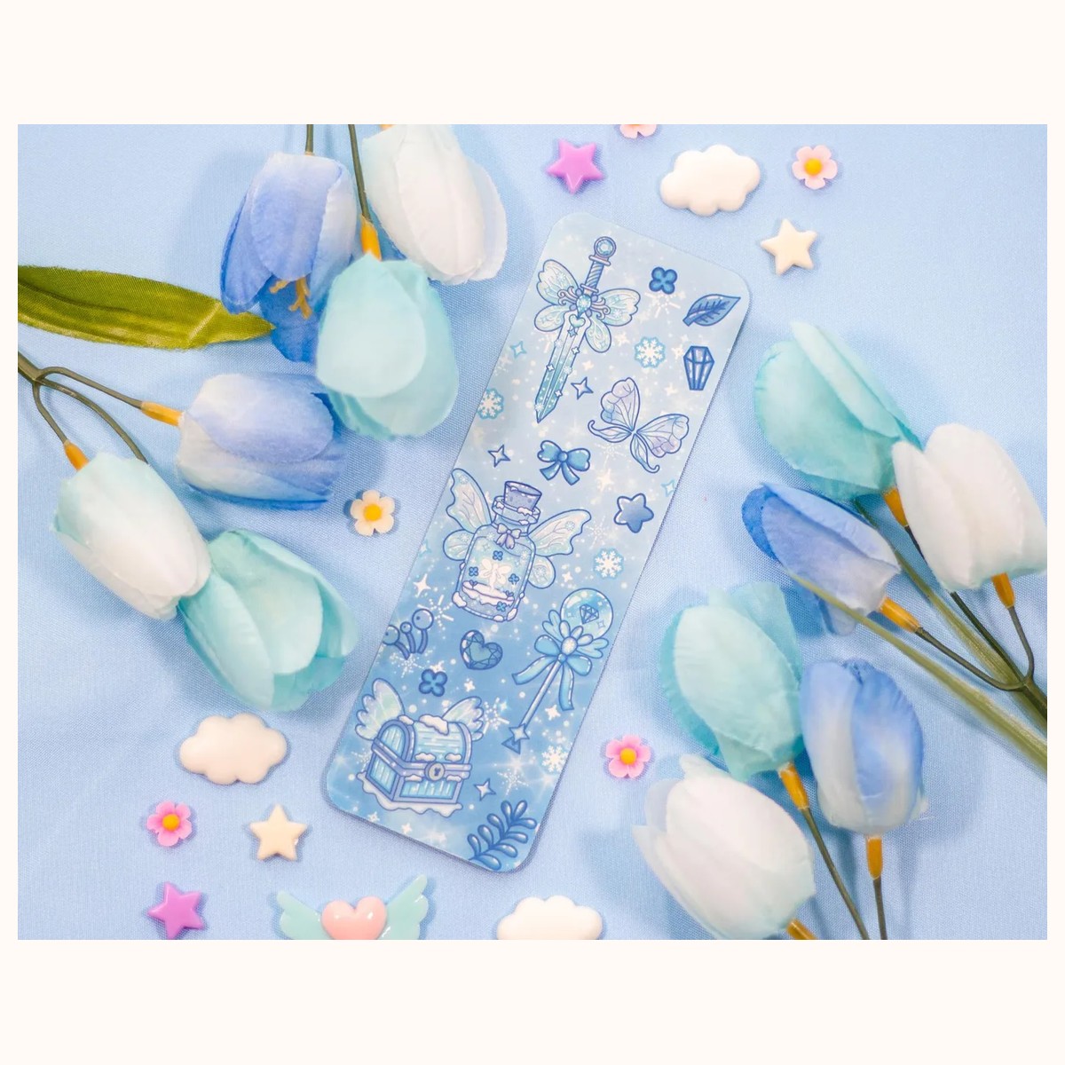 Frozen Fairy Aesthetic Bookmark by Farouk Book Store