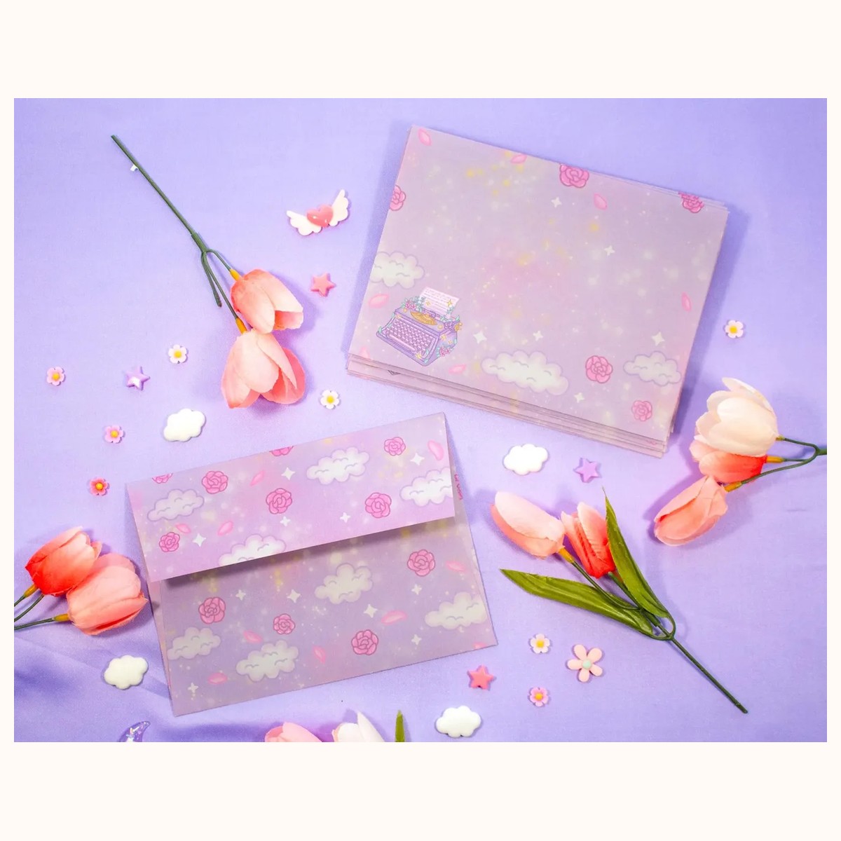Pastel Academia Envelopes | Stationery Envelope Set by Farouk Book Store