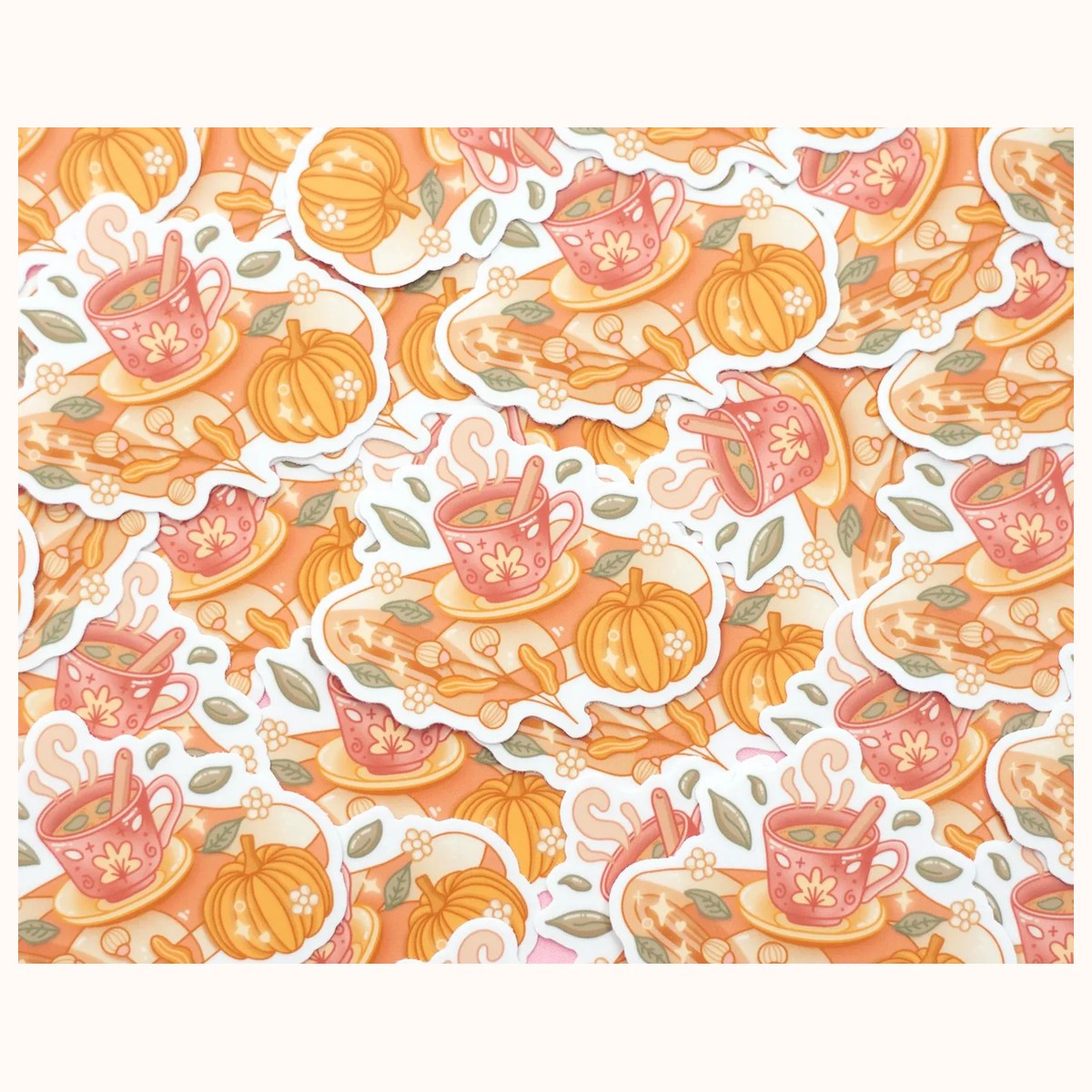 Cozy Blanket Vinyl Waterproof Sticker | Cute Kawaii Laptop Decal view 3