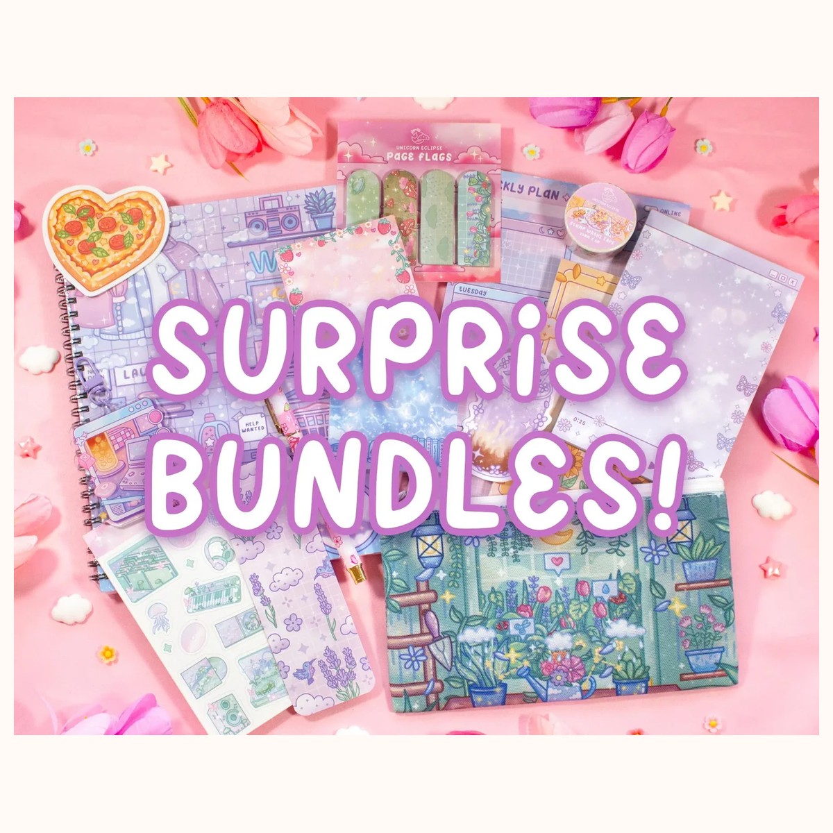 Surprise Bundle | Stationery Surprise Bundle, notepads from Farouk Book Store