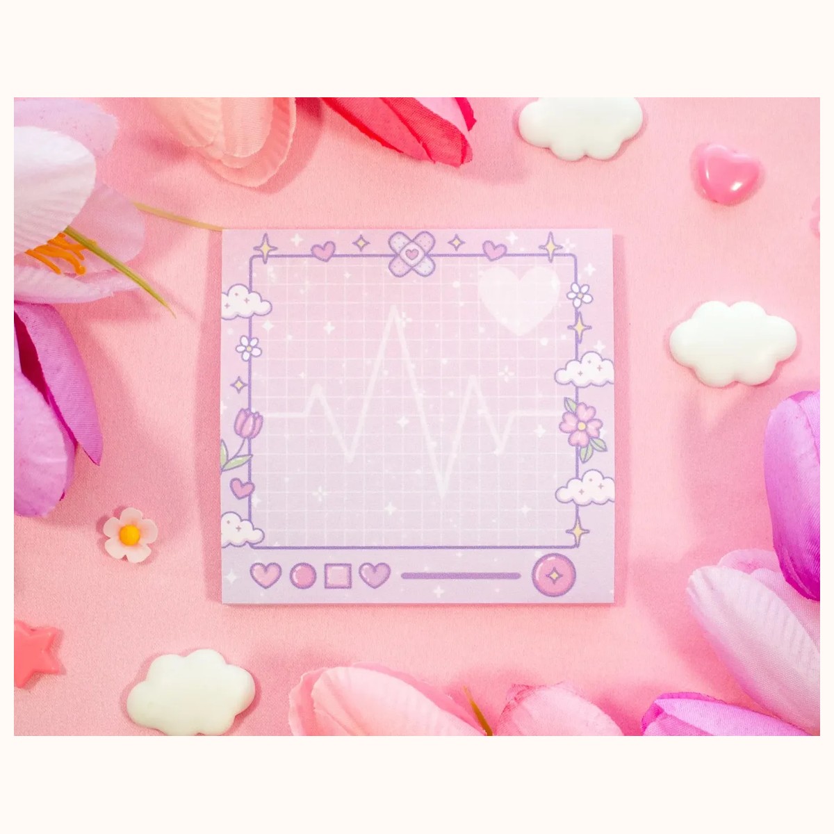 Healing Hearts Cute Nursing Sticky Note, notepads from Farouk Book Store