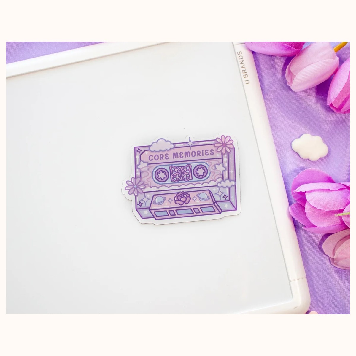 Magical Casette Tape Cute Aesthetic Fridge Board Magnet by Farouk Book Store