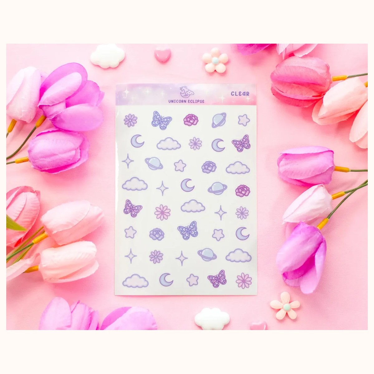 Magical Memories Clear Deco Sticker Sheet | Planner Stickers, Kawaii Stickers, stickers from Farouk Book Store