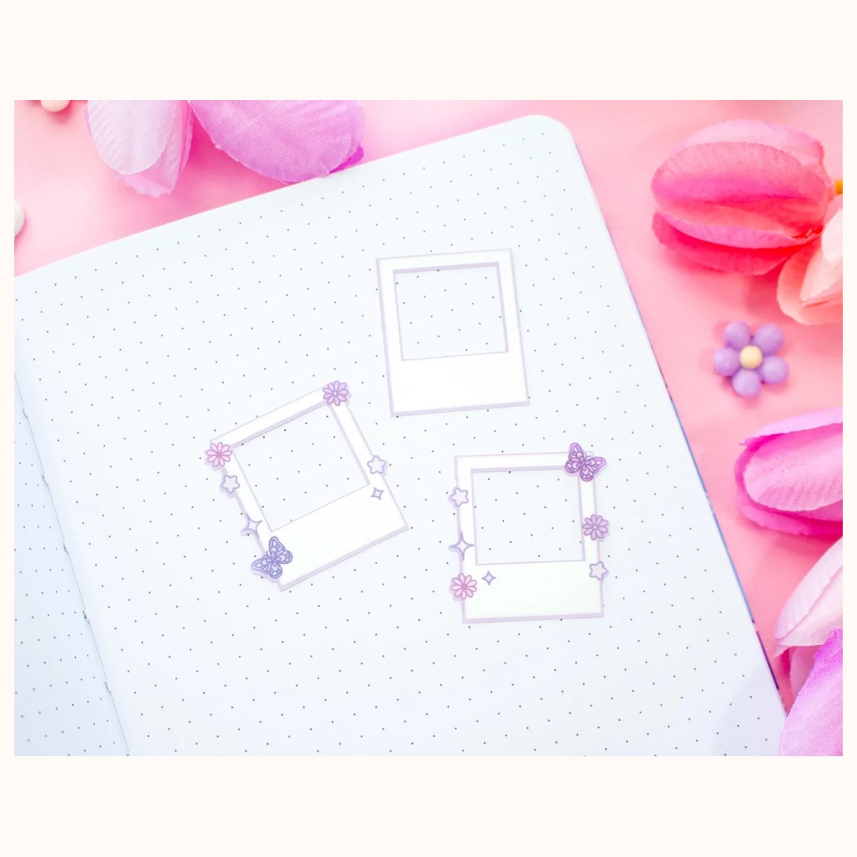 Magical Photo Frames Sticker Sheet | Planner Stickers, Kawaii Stickers view 3