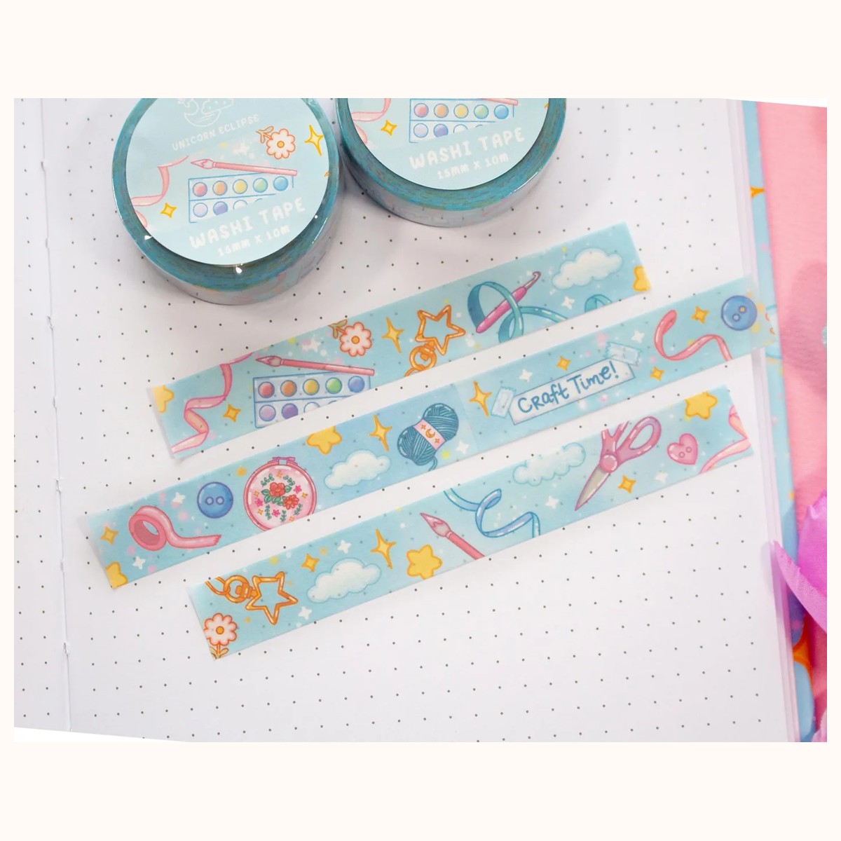 Craft Time Kawaii Aesthetic Washi Tape view 2