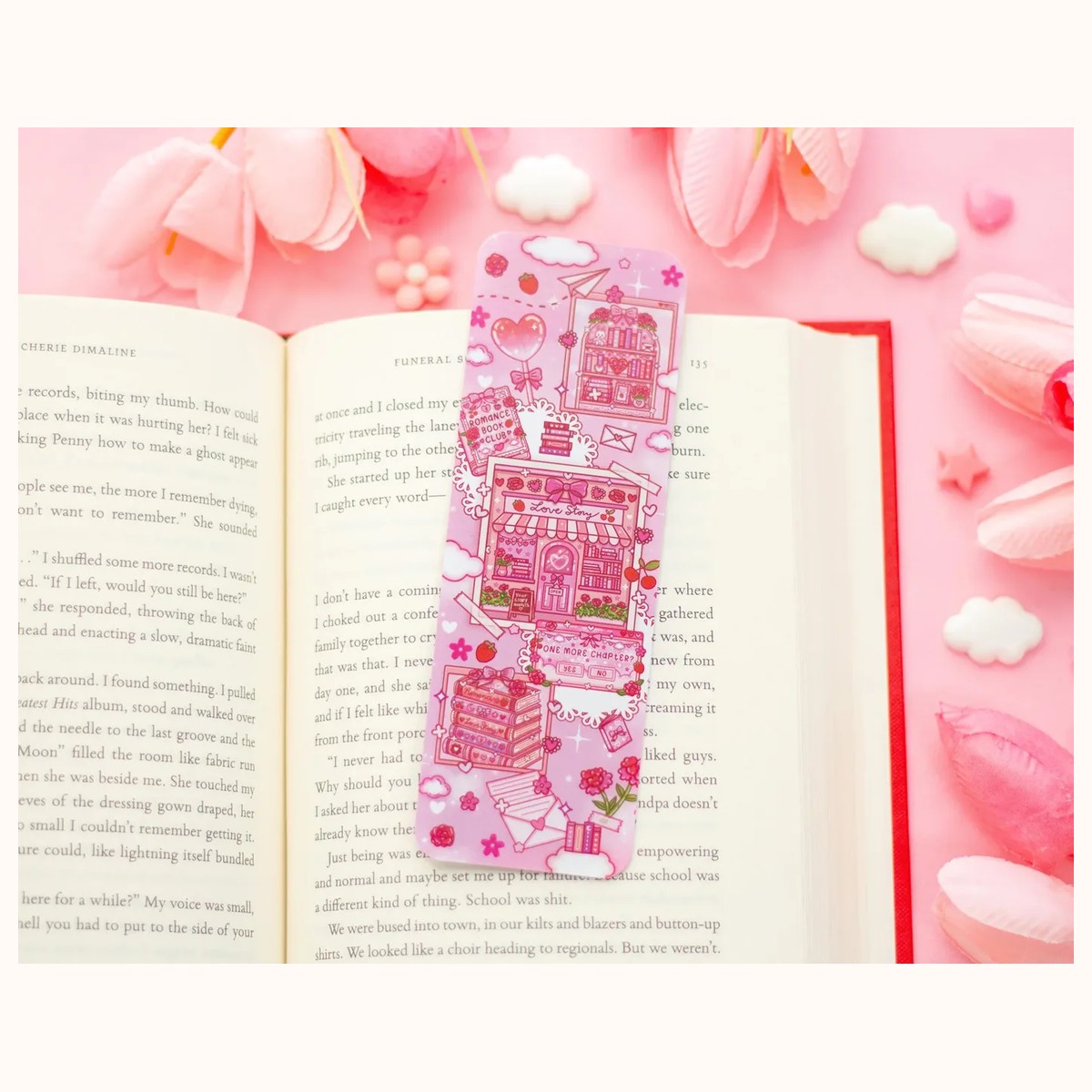 Love Story Aesthetic Bookmark view 2
