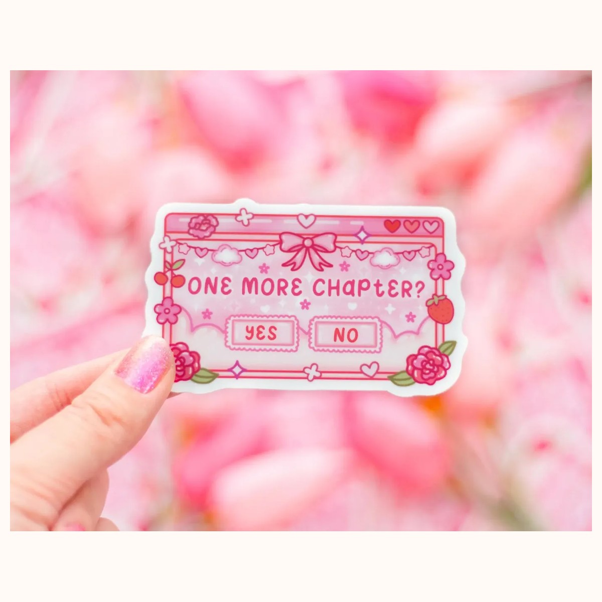 One More Chapter Sticker, stickers from Farouk Book Store