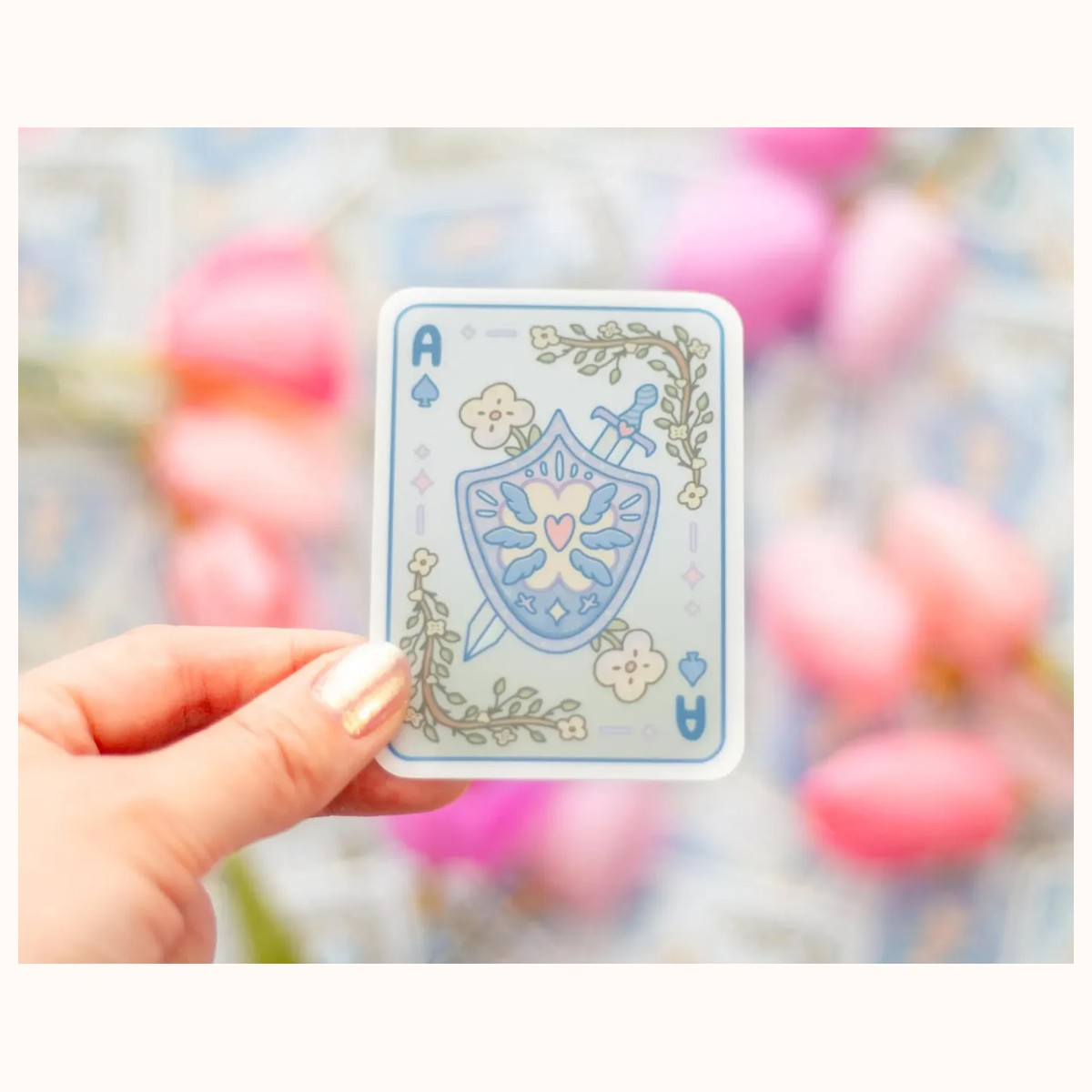 Playing Card Sticker, stickers from Farouk Book Store
