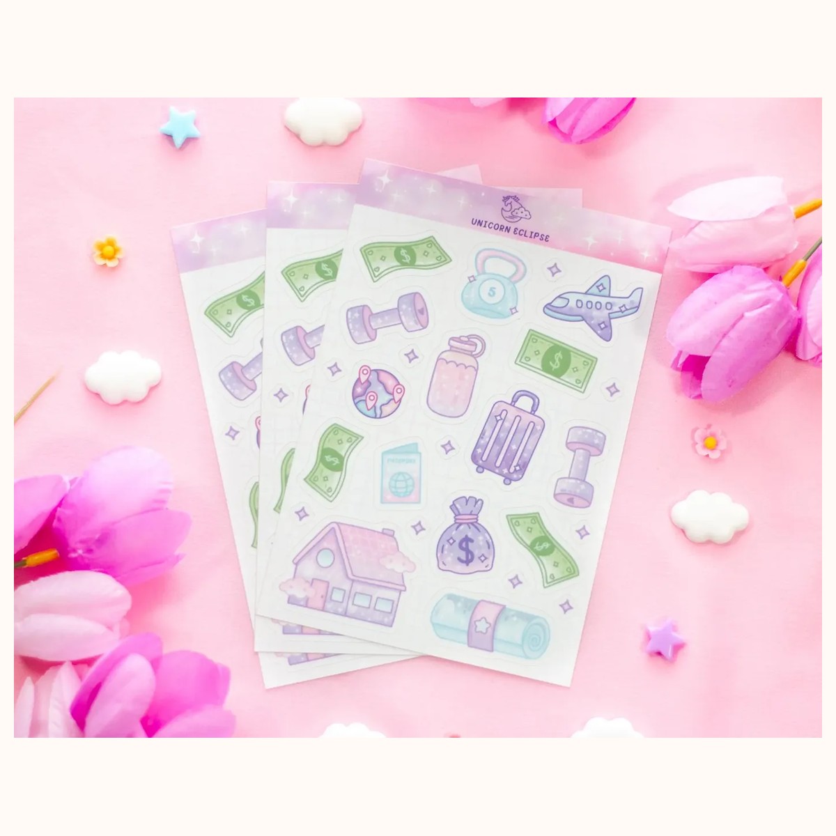 Life Goals Sticker Sheet view 3