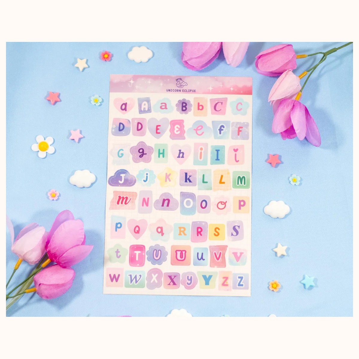 Ransom Letters Sticker Sheet, stickers from Farouk Book Store