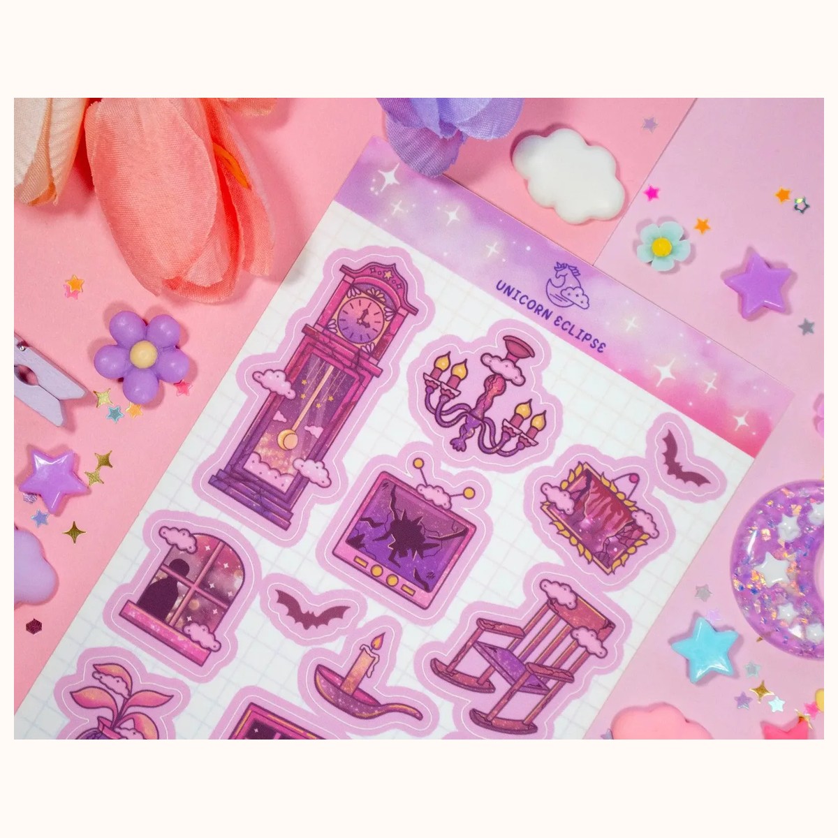 Haunted House Sticker Sheet view 2