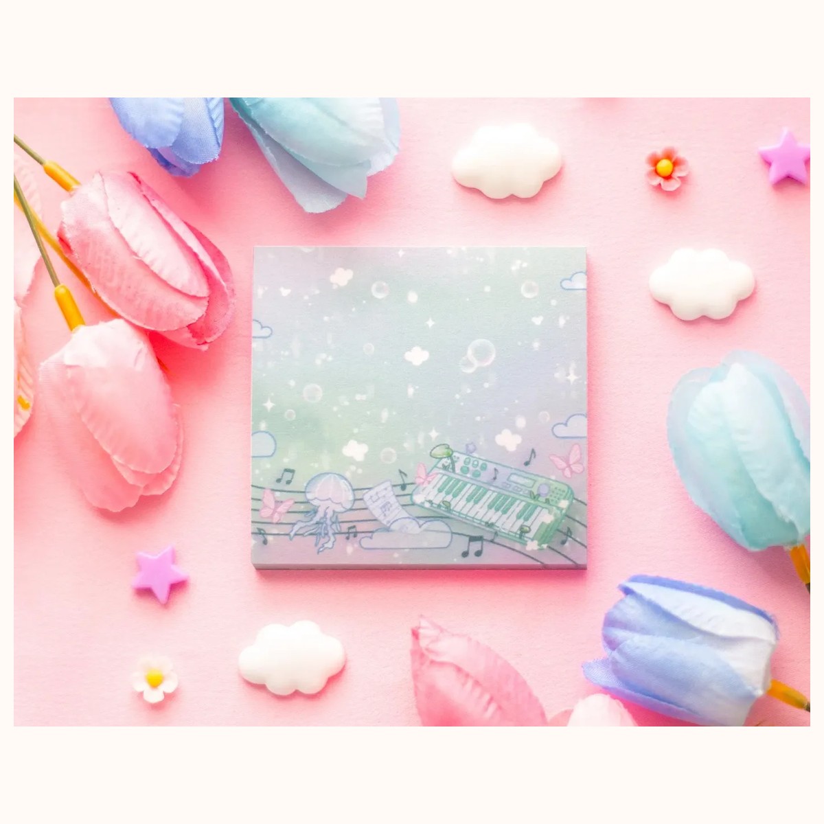 Blooming Records Sticky Notes by Farouk Book Store