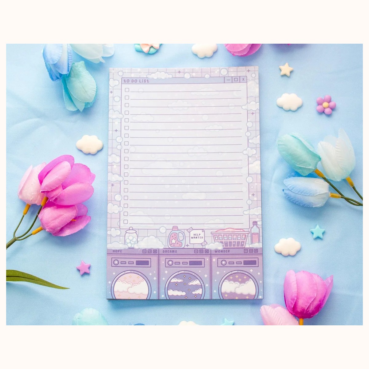 Laundromat to Do List Planner Pad by Farouk Book Store