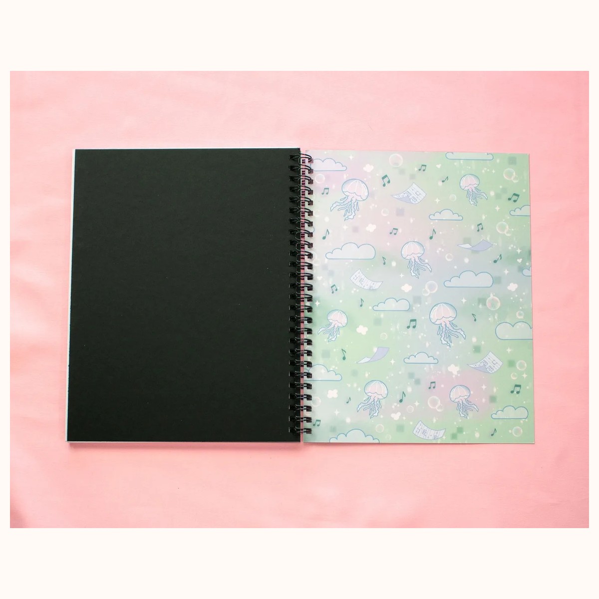 Blooming Records Spiral Lined Notebook (7x9") view 8