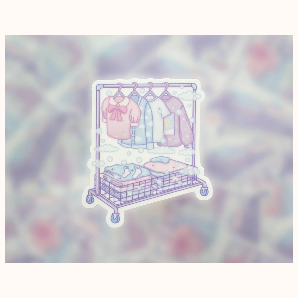 Clothing Rack Sticker view 2