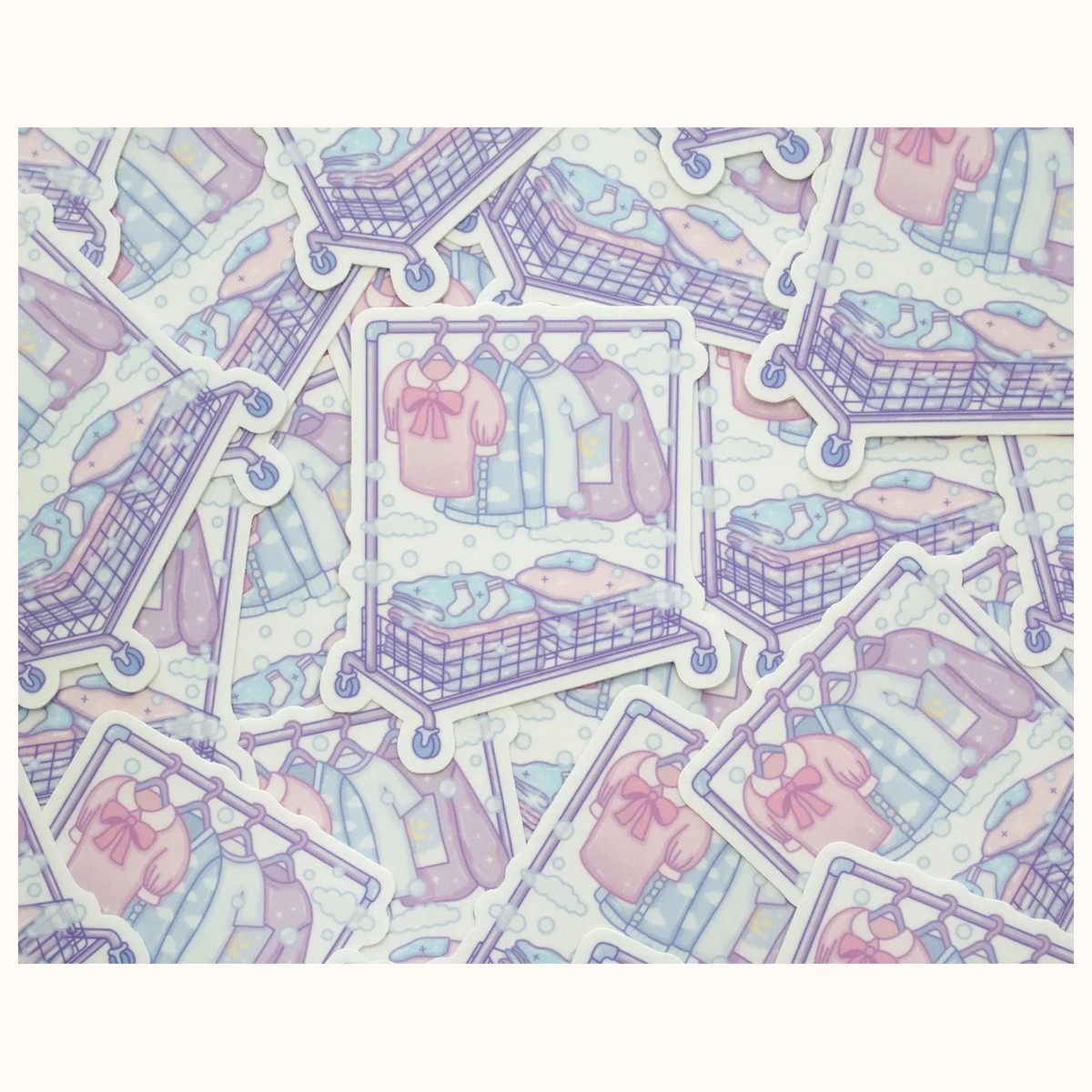 Clothing Rack Sticker view 3