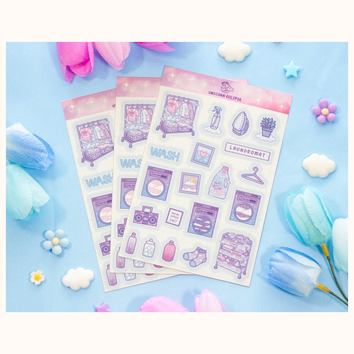 Laundromat Sticker Sheet view 3