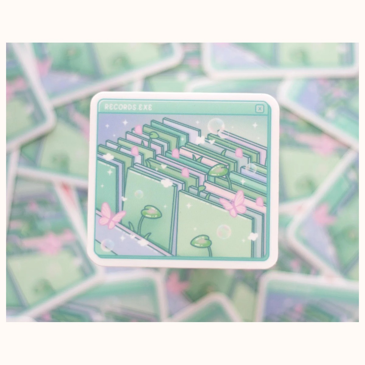 Records.exe Sticker view 2