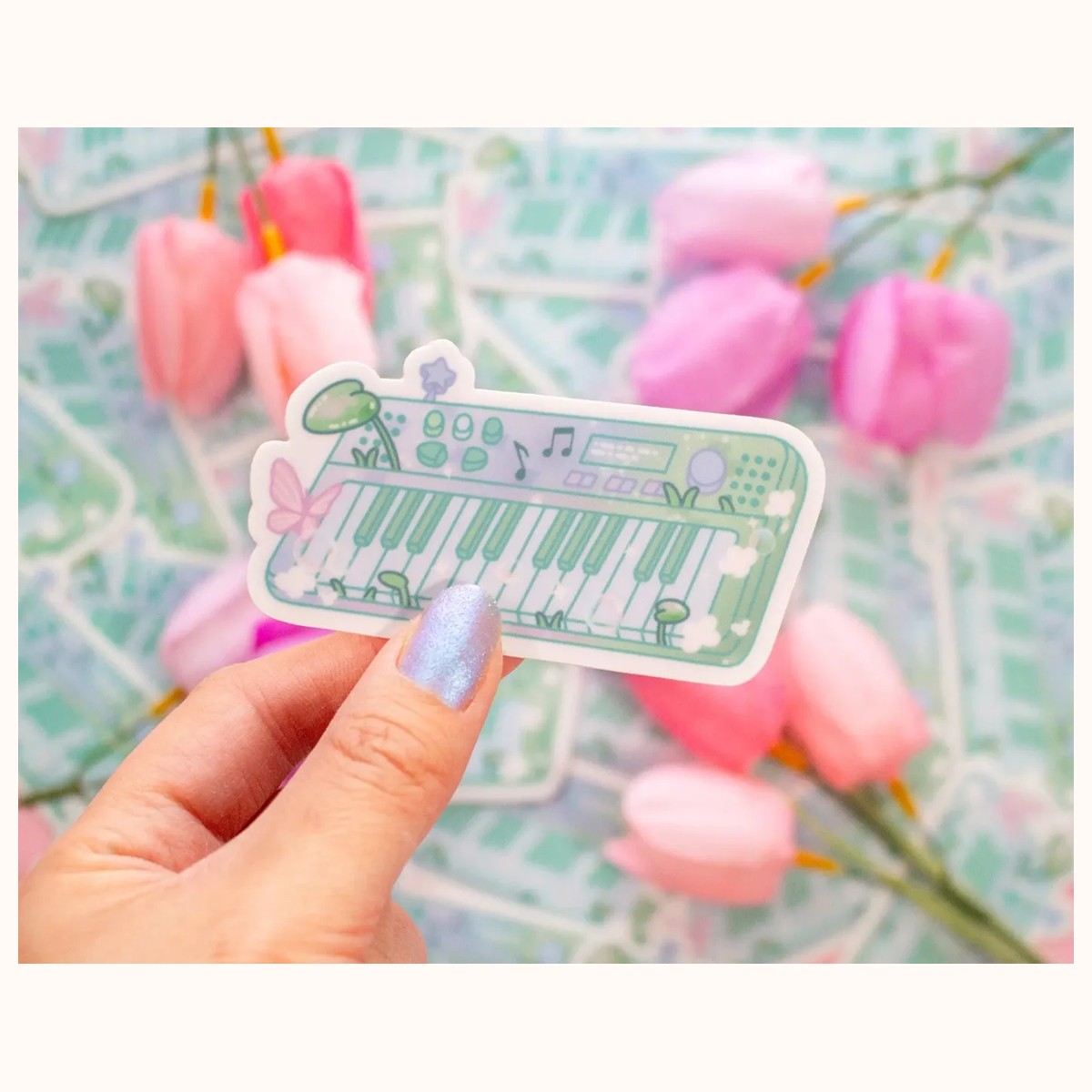Keyboard Sticker by Farouk Book Store