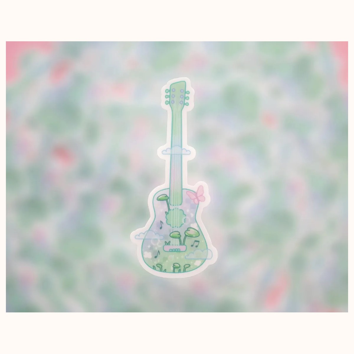 Guitar Sticker view 2