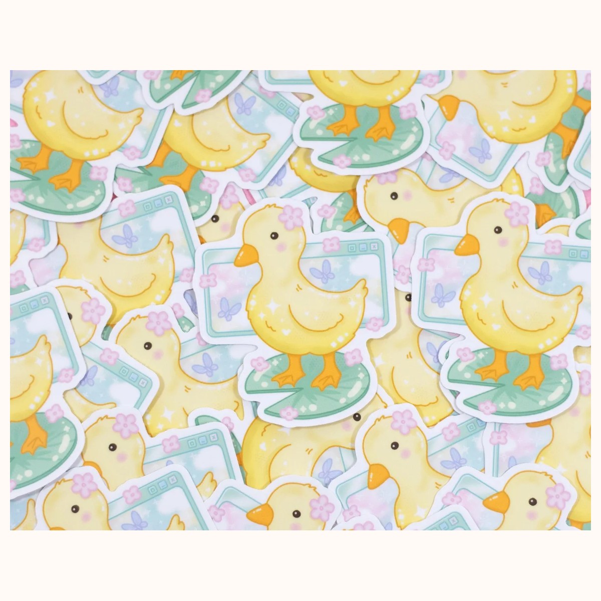 Duck Sticker view 3