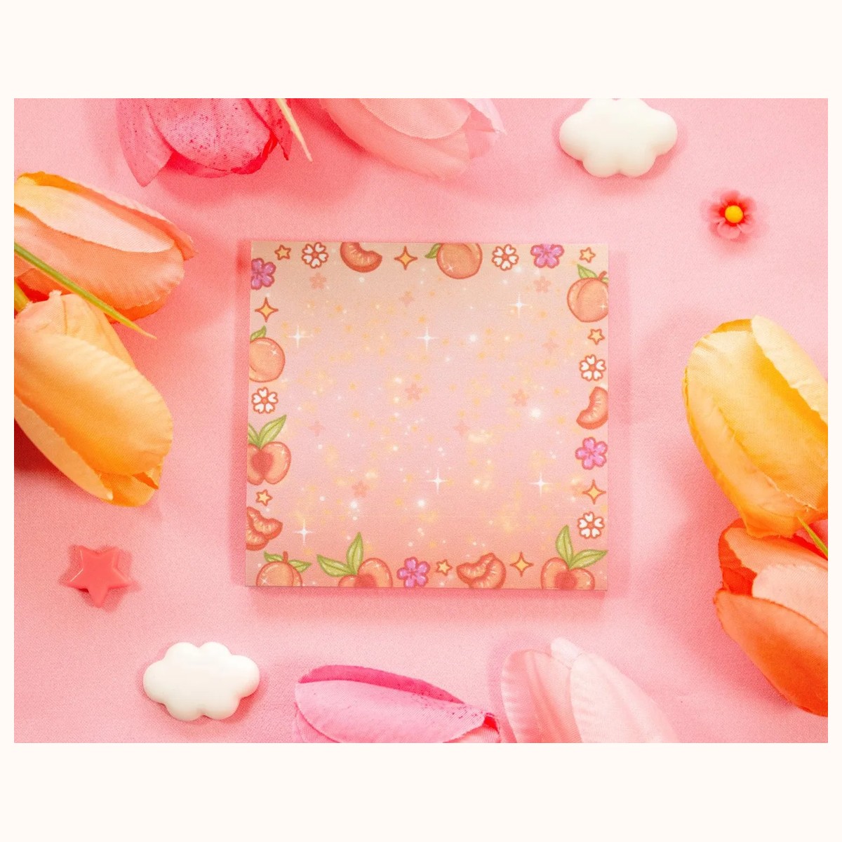 Peaches Sticky Note by Farouk Book Store