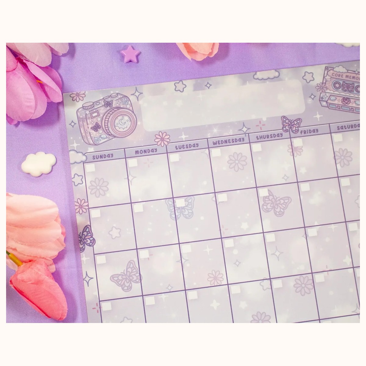 Magical Memories Monthly Planner Pad view 3