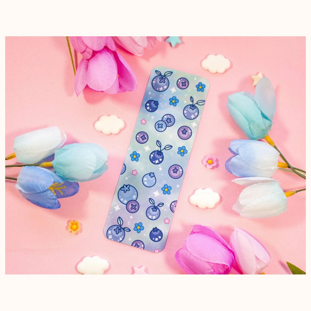 Blueberries Bookmark by Farouk Book Store