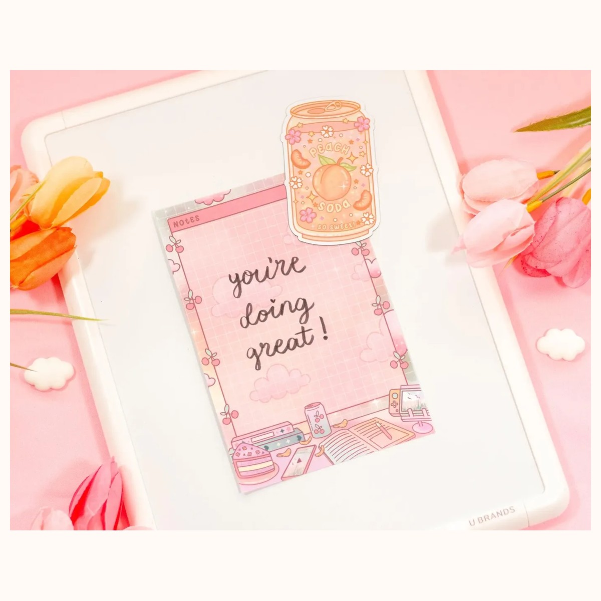 Peach Soda Magnet view 2