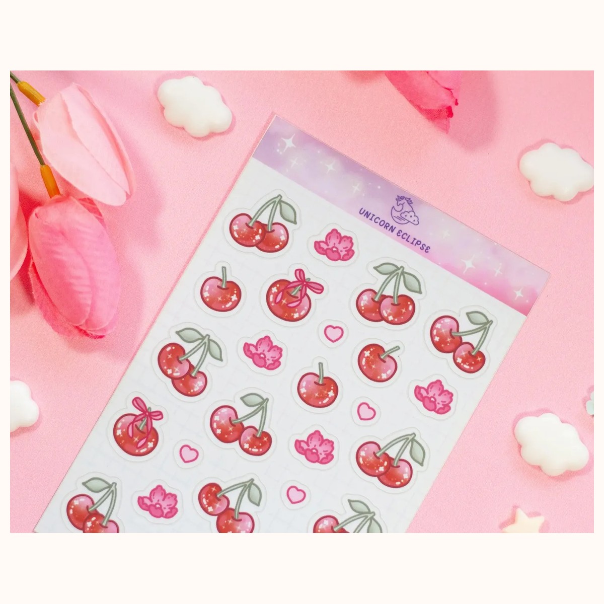 Cherries Sticker Sheet view 2