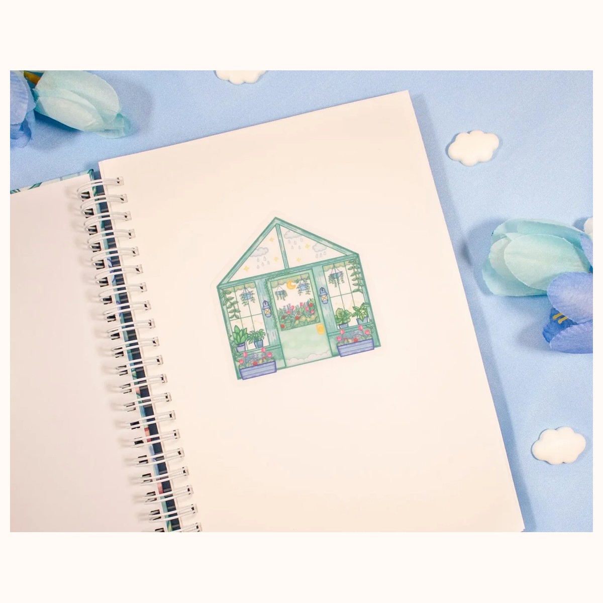 Botanical Bliss Reusable Sticker Book view 6